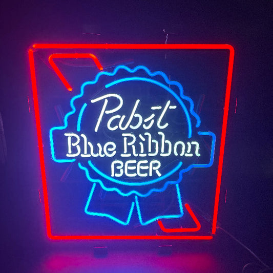 Pabst Blue Ribbon Neon Beer Sign