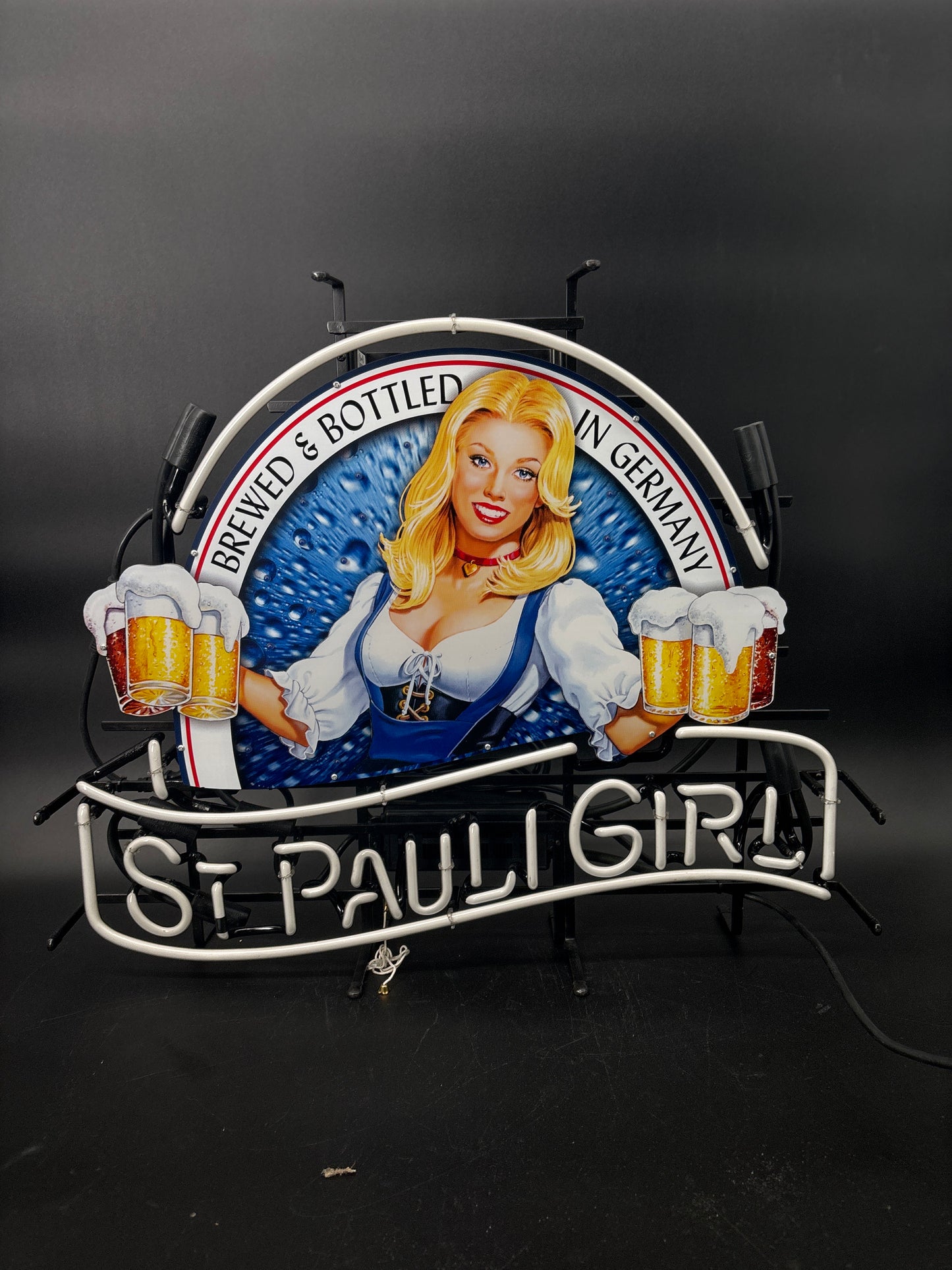 St. Pauli Girl Neon Beer Sign