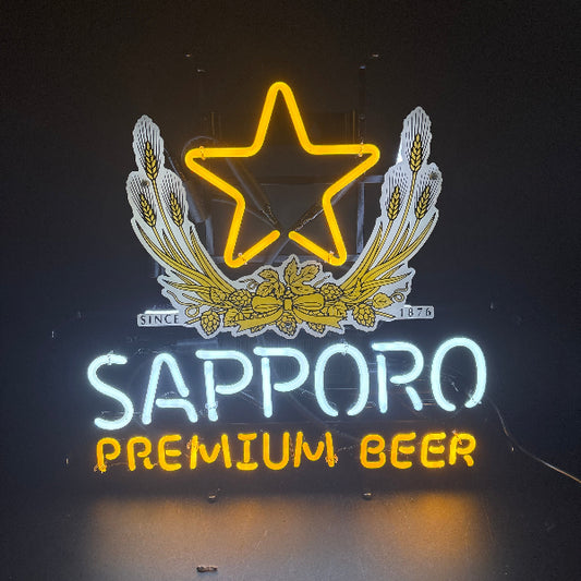 Sapporo Premium Beer Neon Sign