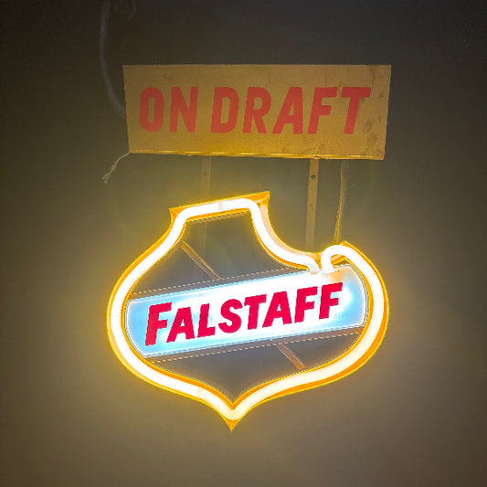 Falstaff On Draft Neon Sign