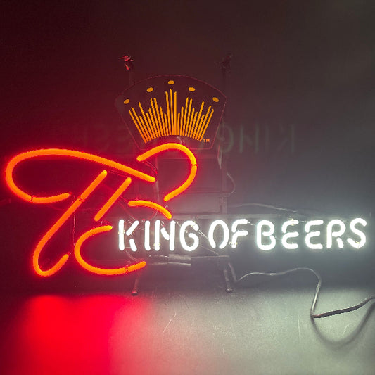 Budweiser King of Beers Neon Sign