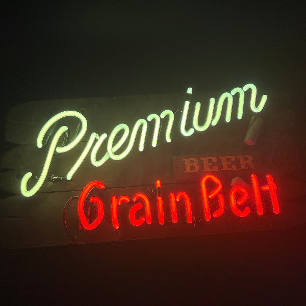 Premium Grain Belt Neon Sign
