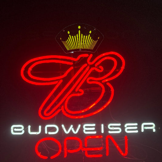 Budweiser Open Neon Sign