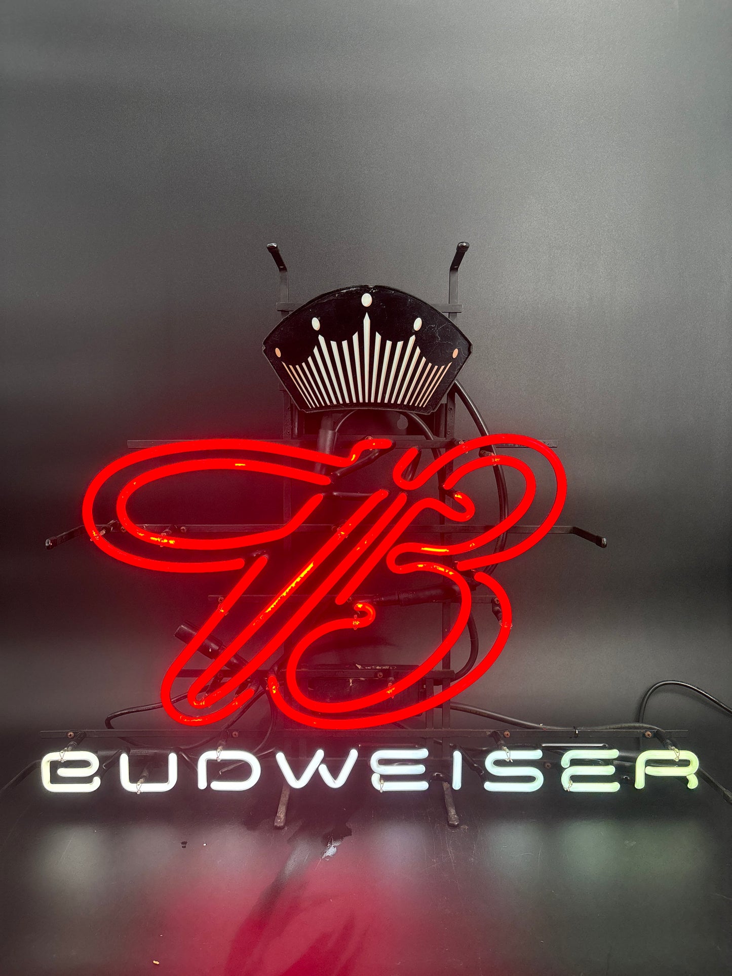 Budweiser "Big B" Neon Sign