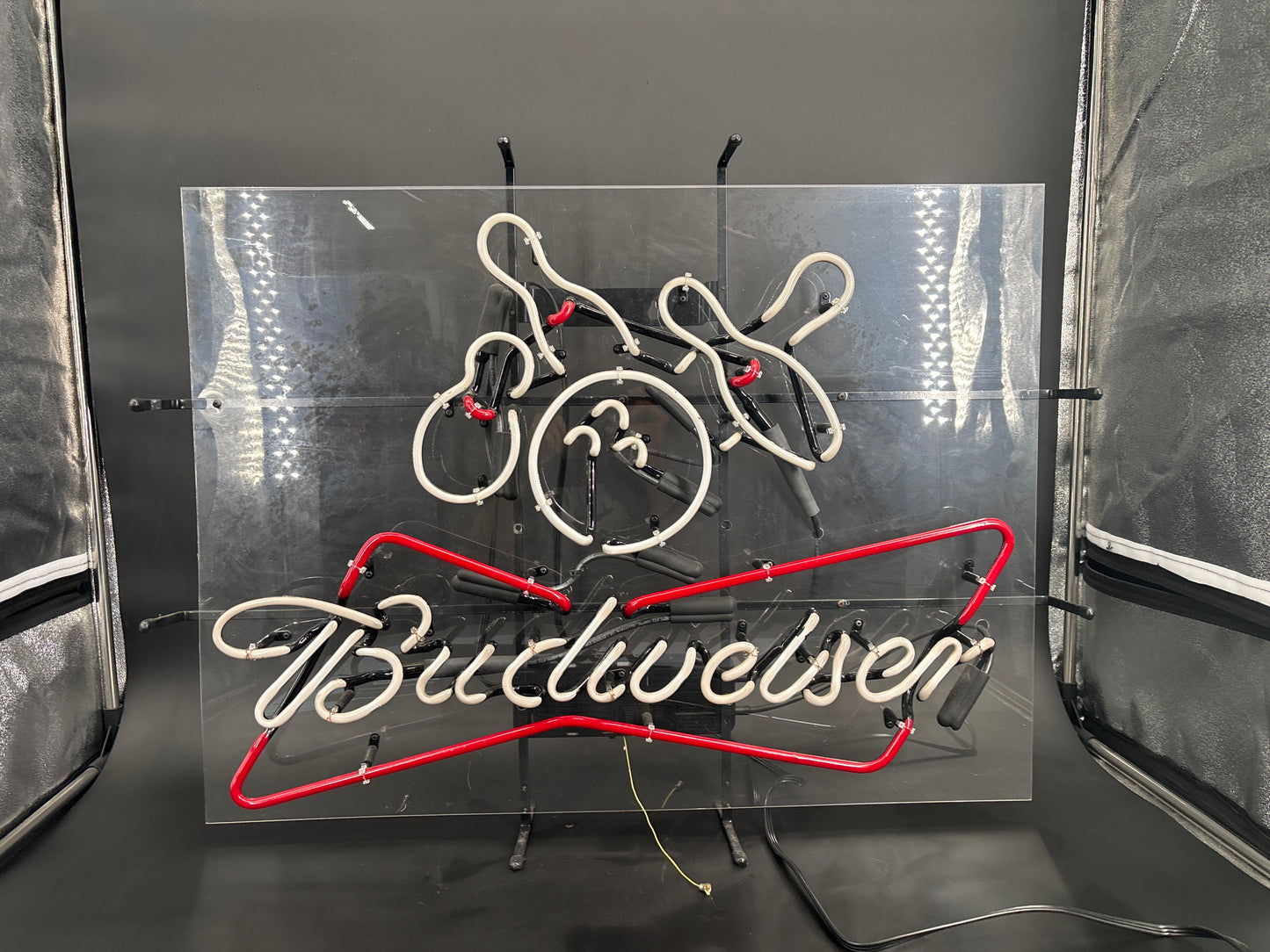 Budweiser Bowling Neon Sign