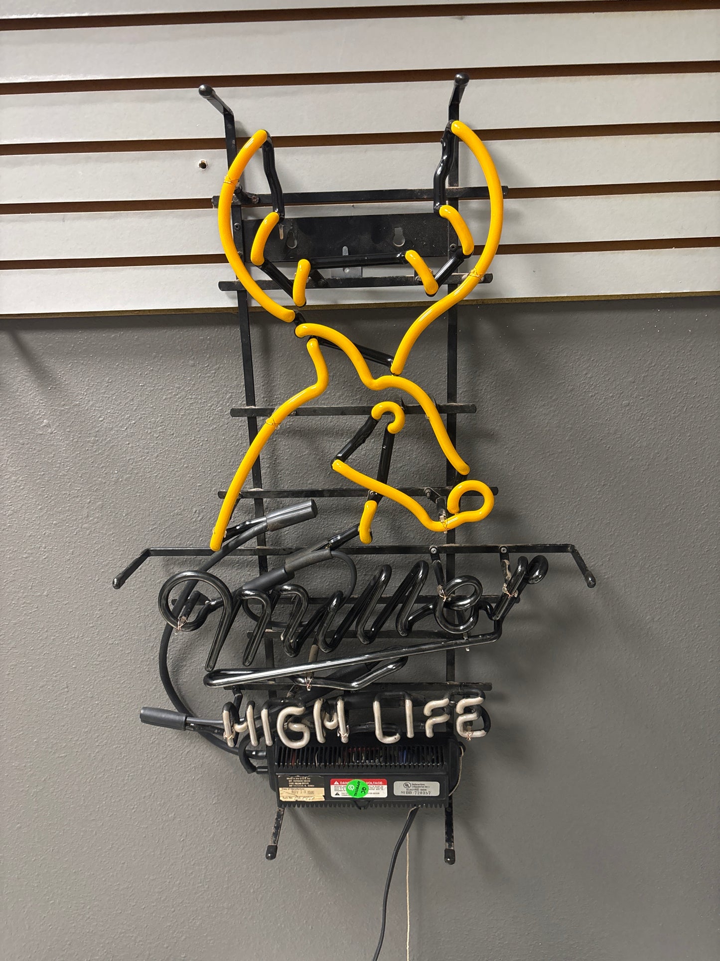 Miller High Life Deer Neon Sign