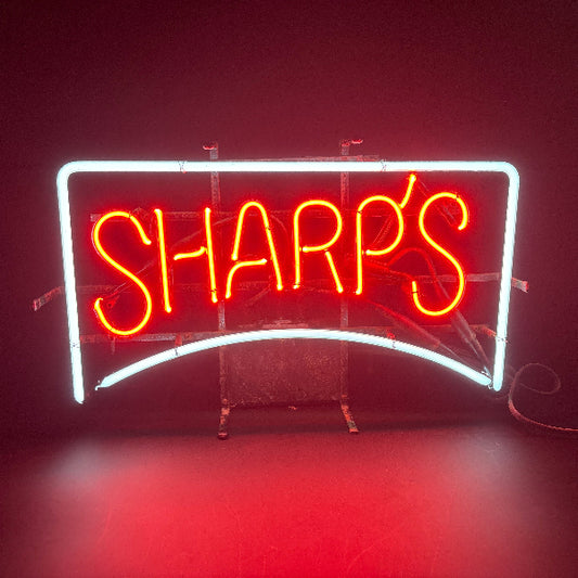 Sharps Neon Sign
