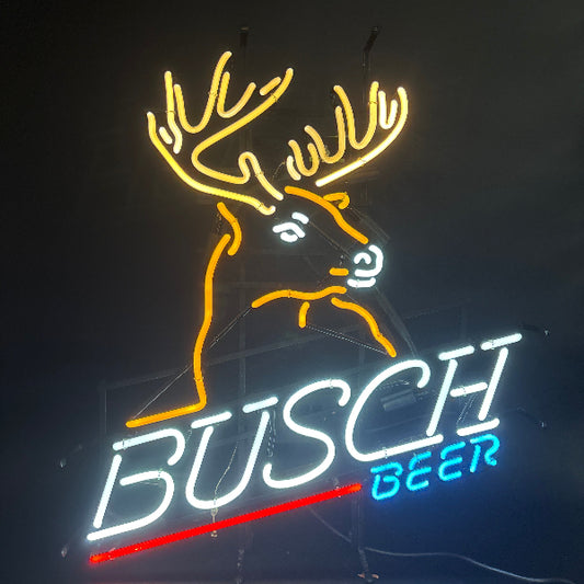 Busch Beer Deer Neon Sign