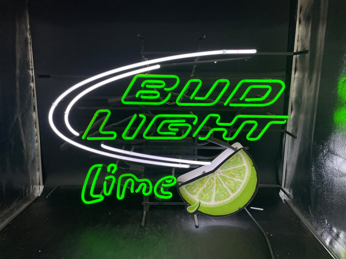 Lime for Bud Light Lime Neon Sign Plastic Replacement Panel