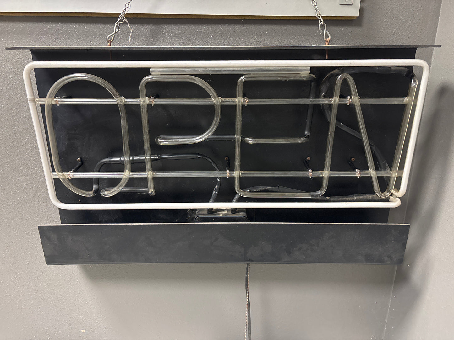 Open Neon Sign