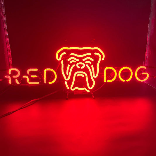 Red Dog Neon Sign