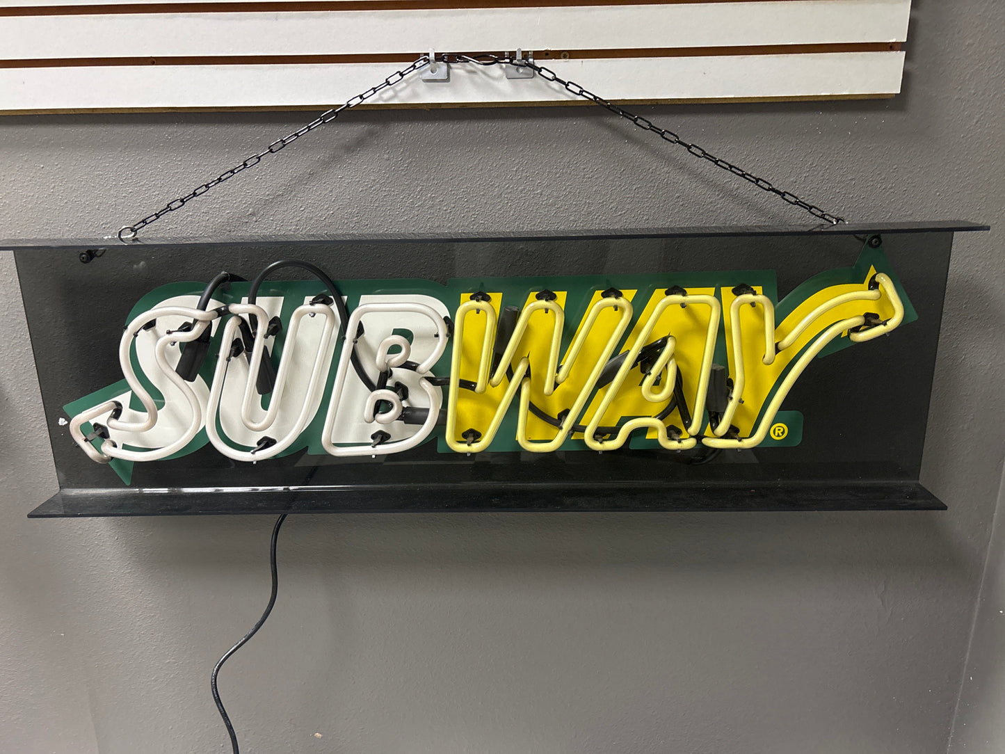 Subway Neon Sign