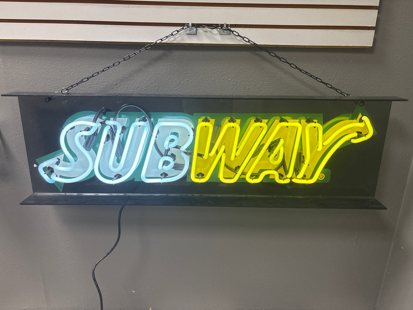 Subway Neon Sign