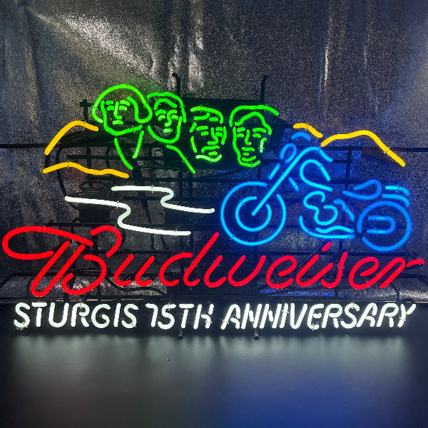 Right Presidents for Budweiser Mount Rushmore Sturgis 75th Anniversary Replacement Tube - Neon Sign Part