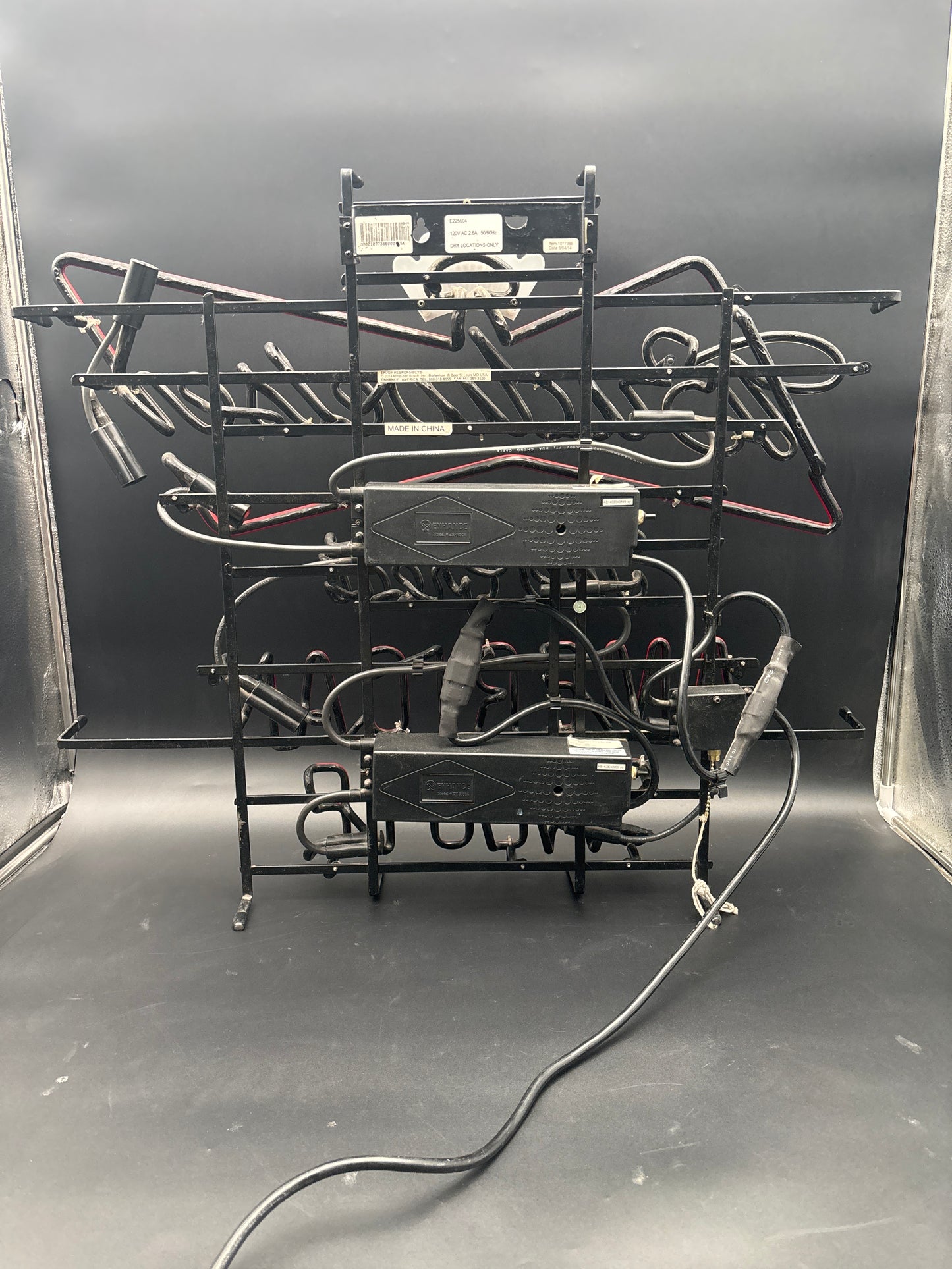 Budweiser "The Great American Salute" Neon Sign