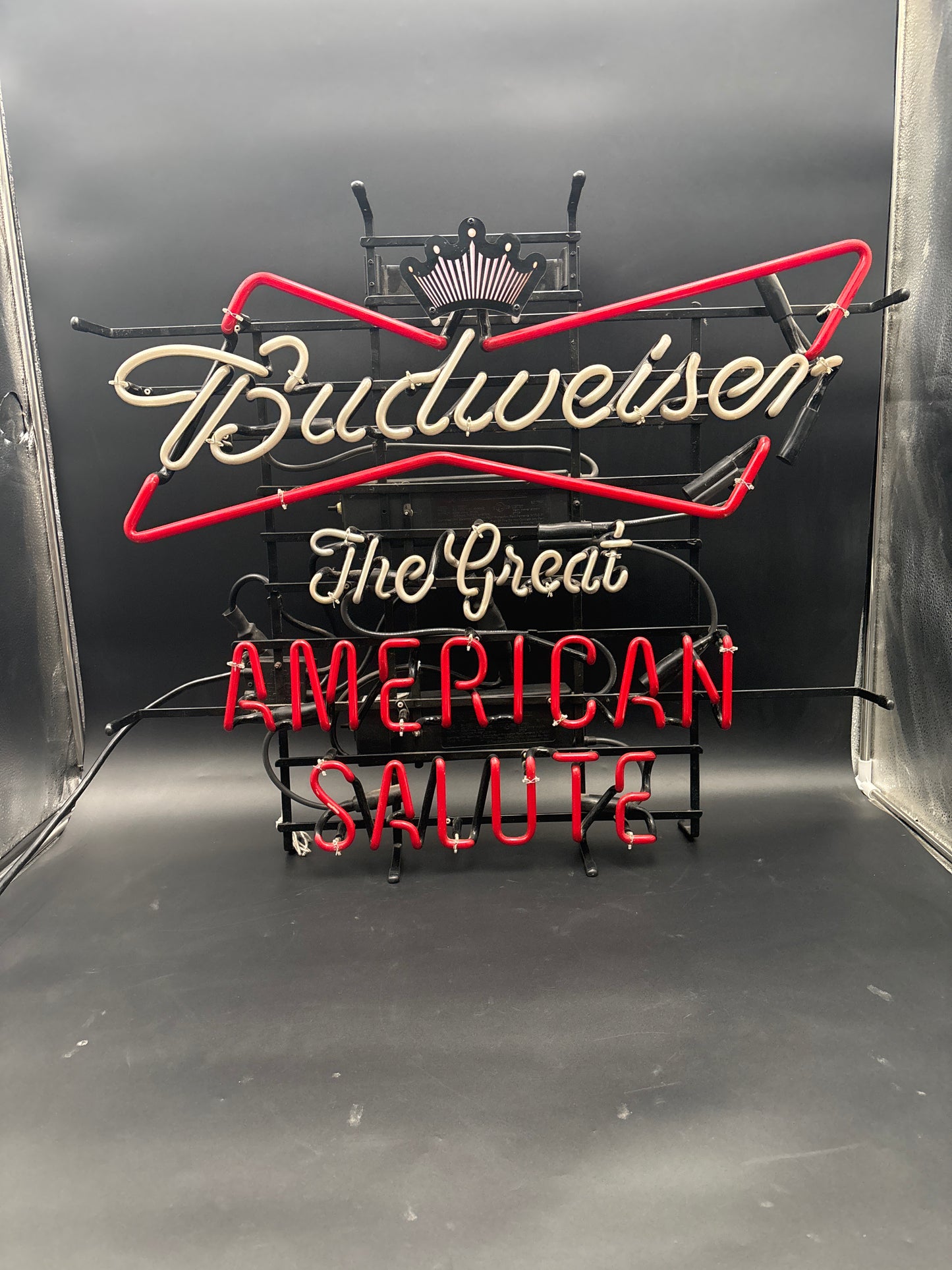 Budweiser "The Great American Salute" Neon Sign