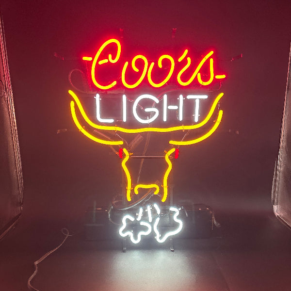 Snort Border unit for Coors Light Motion Bull Replacement Tube - Neon Sign Part