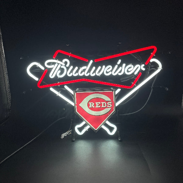 Budweiser Cincinnati Reds Neon Sign
