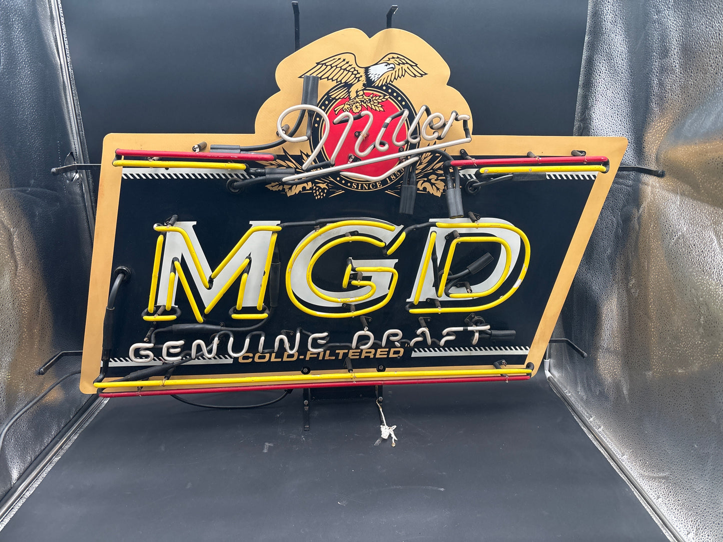 MGD Tin Tacker Sign