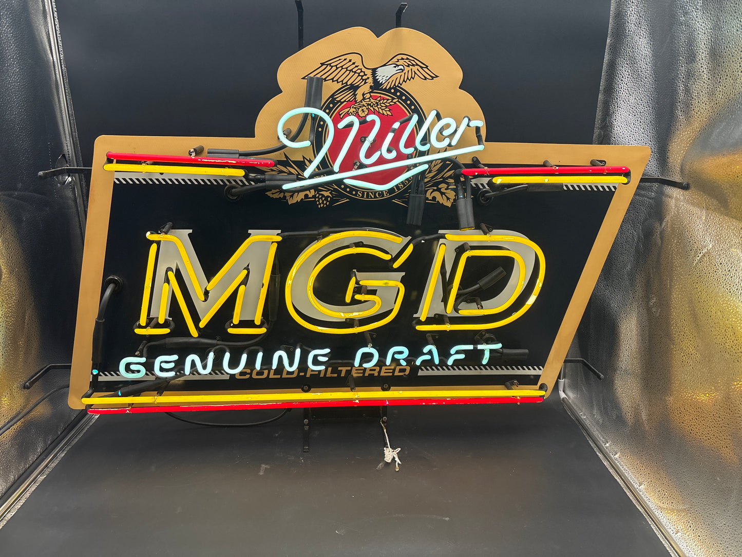MGD Tin Tacker Sign