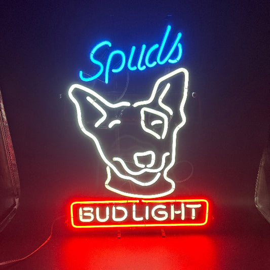 Bud Light Spuds Neon Sign