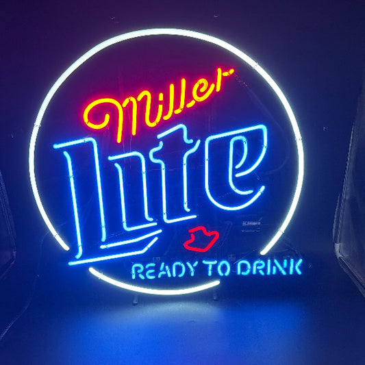 Miller Lite Motion Neon Sign