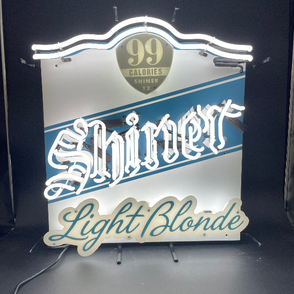 Shiner Light Blonde Neon Sign