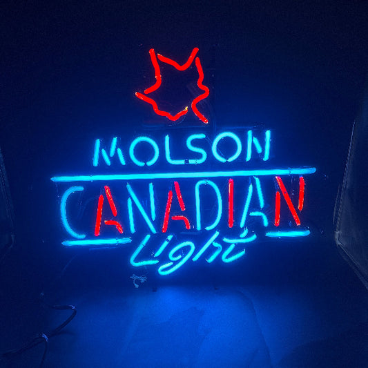 Molson Canadian Light Neon Sign