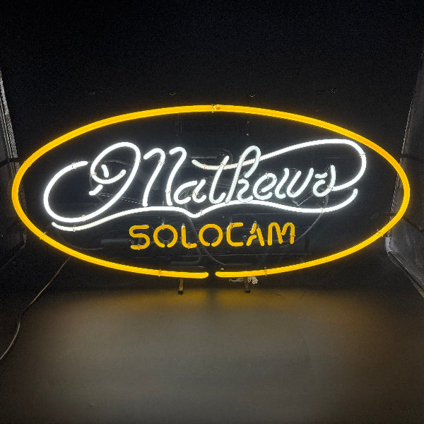 Mathews Solocam Neon Sign