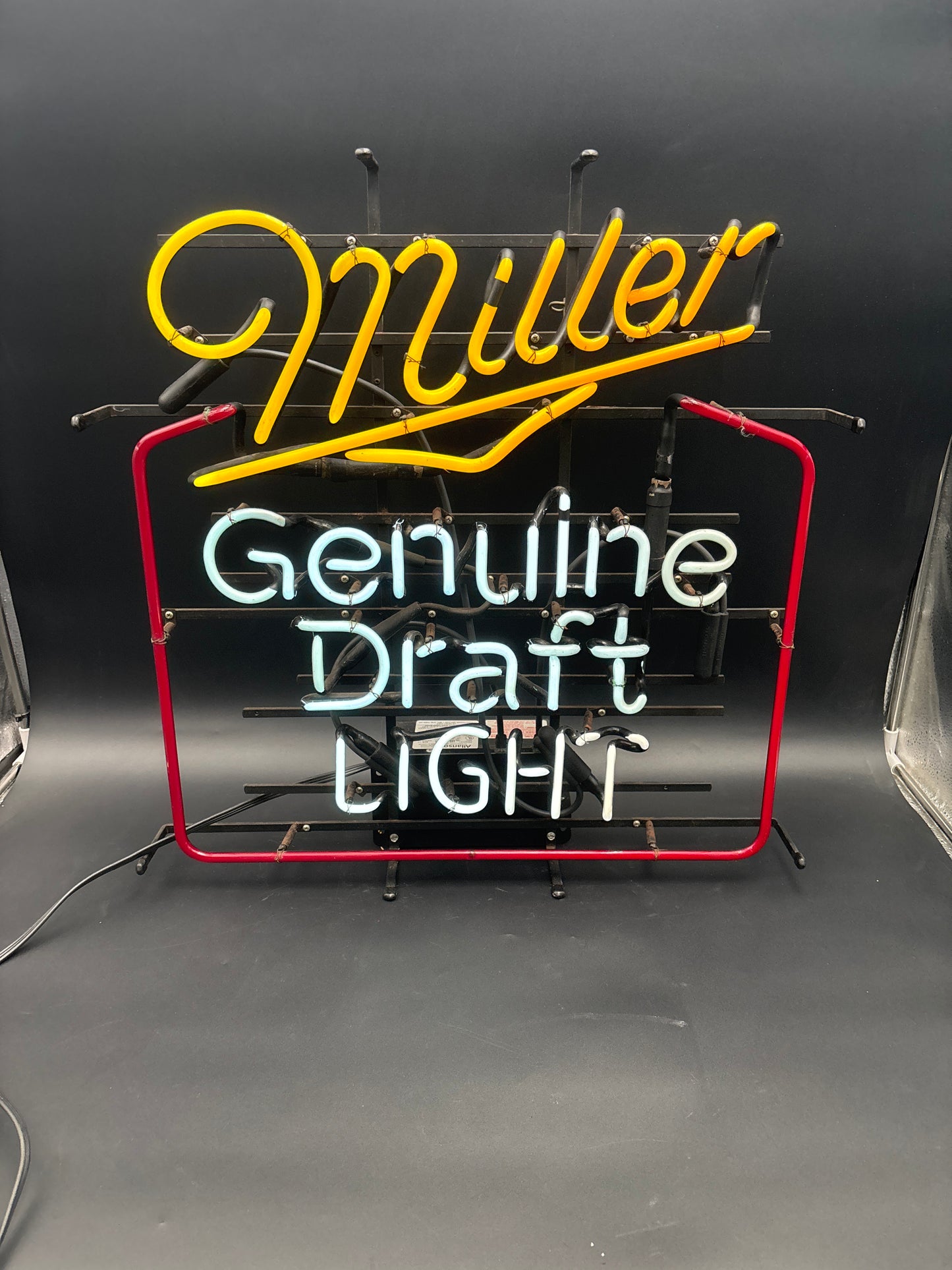 Miller Genuine Draft Light Neon Sign
