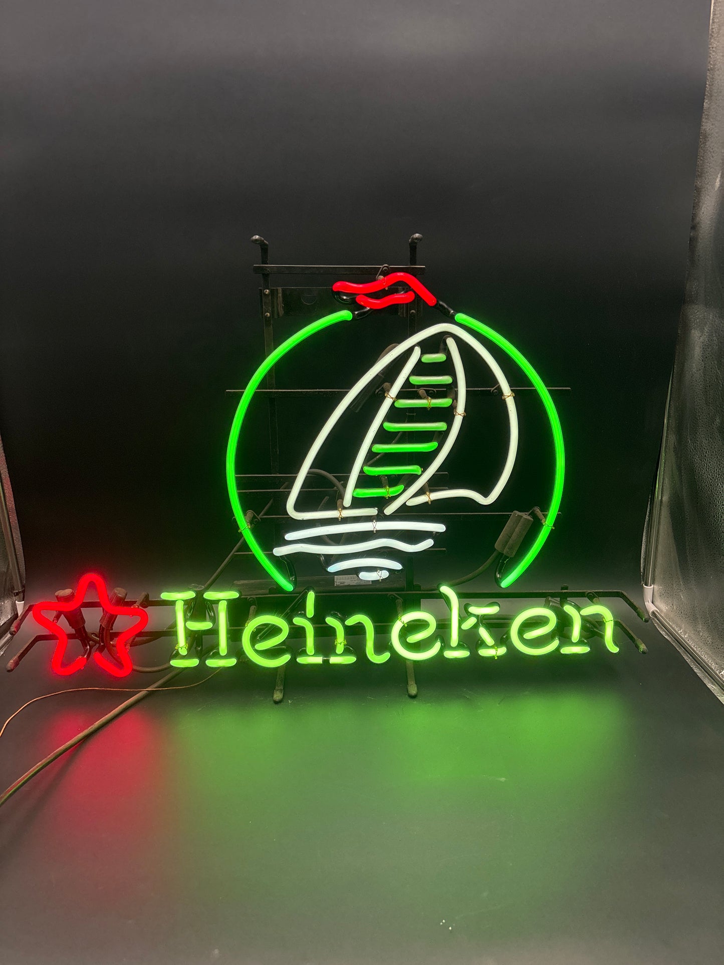 Heineken Sailboat Neon Sign