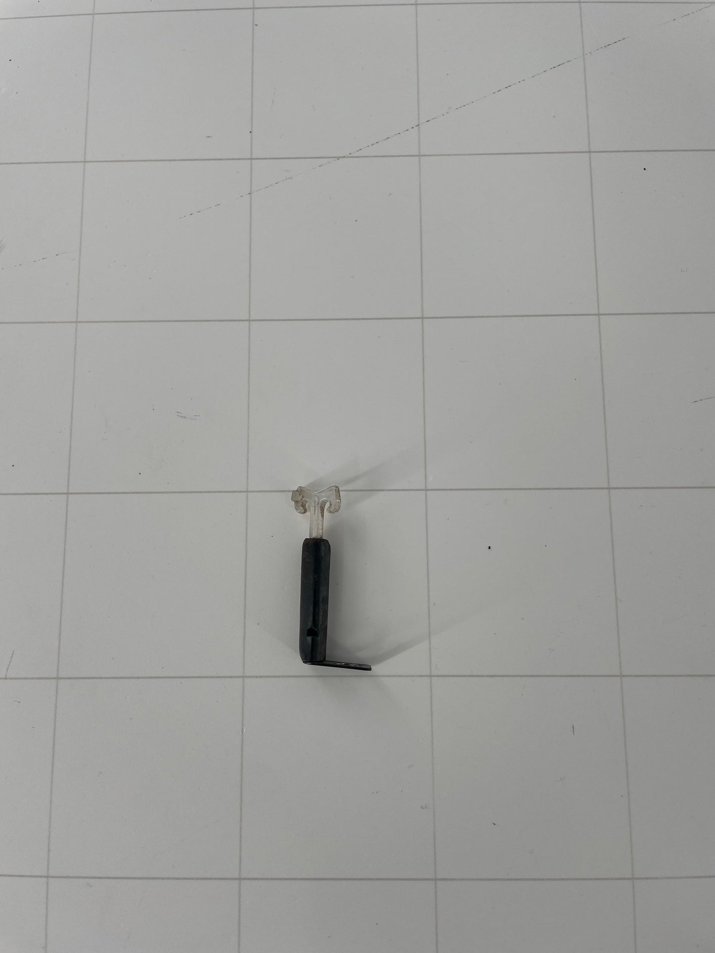 13mm Neon Sign Replacement Black Metal Tube Support – 2" Height