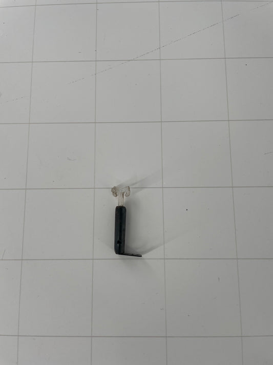 13mm Neon Sign Replacement Black Metal Tube Support – 2" Height