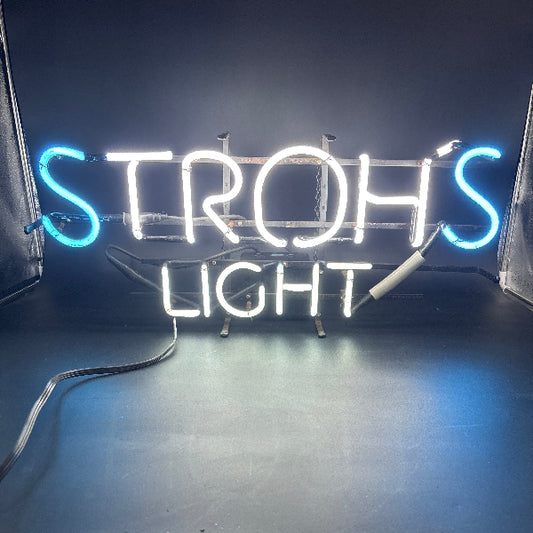 Stroh’s Light Neon Sign
