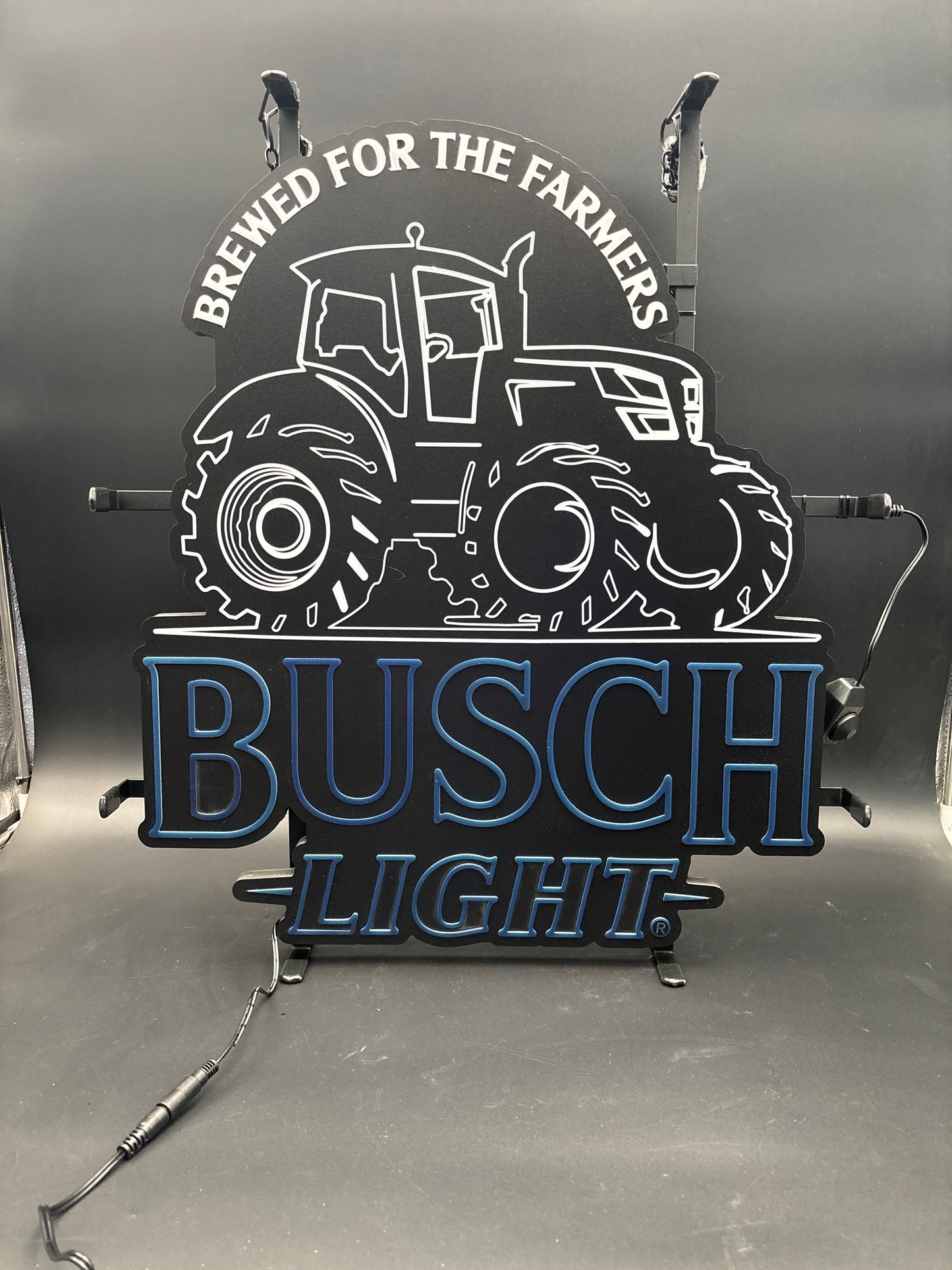 Busch Light Tractor LED Sign