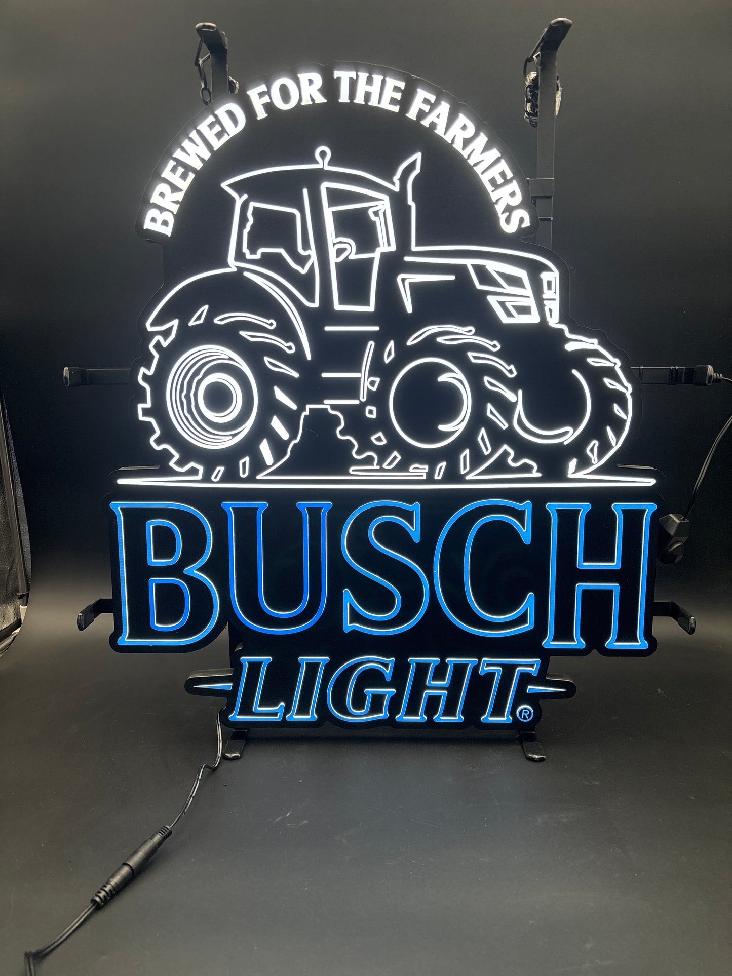 Busch Light Tractor LED Sign
