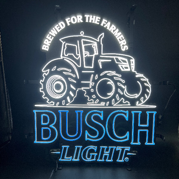 Busch Light Tractor LED Sign