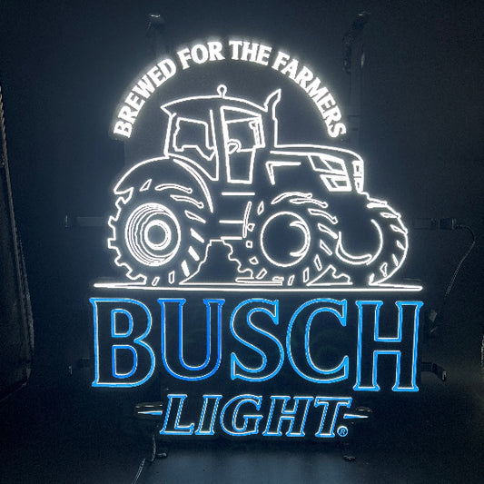 Busch Light Tractor LED Sign