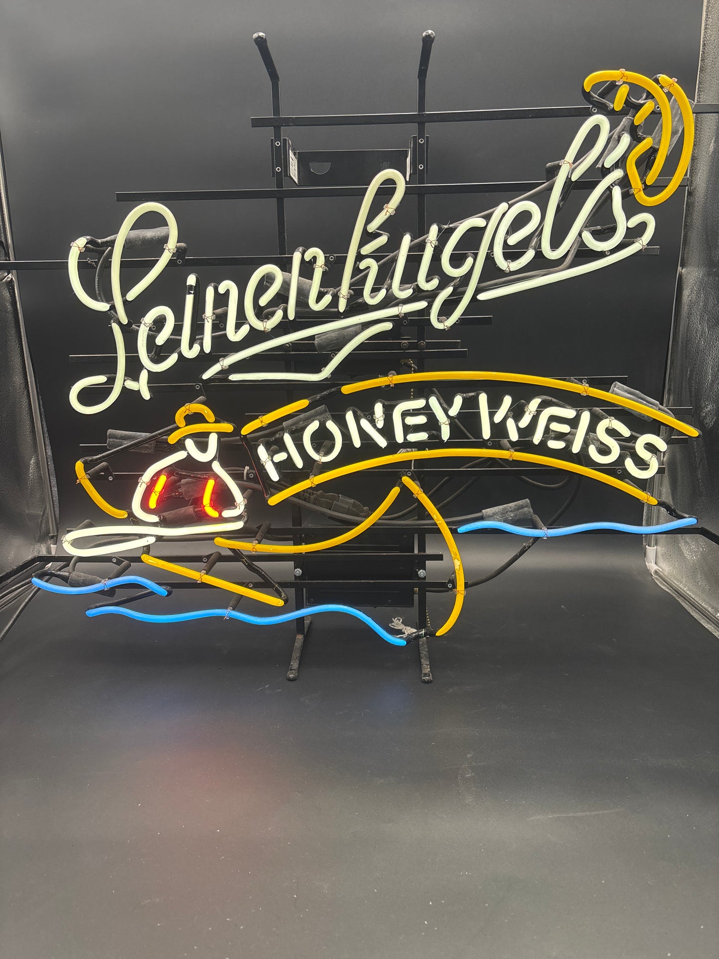 Leinenkugel’s Honey Weiss Canoe Neon Sign