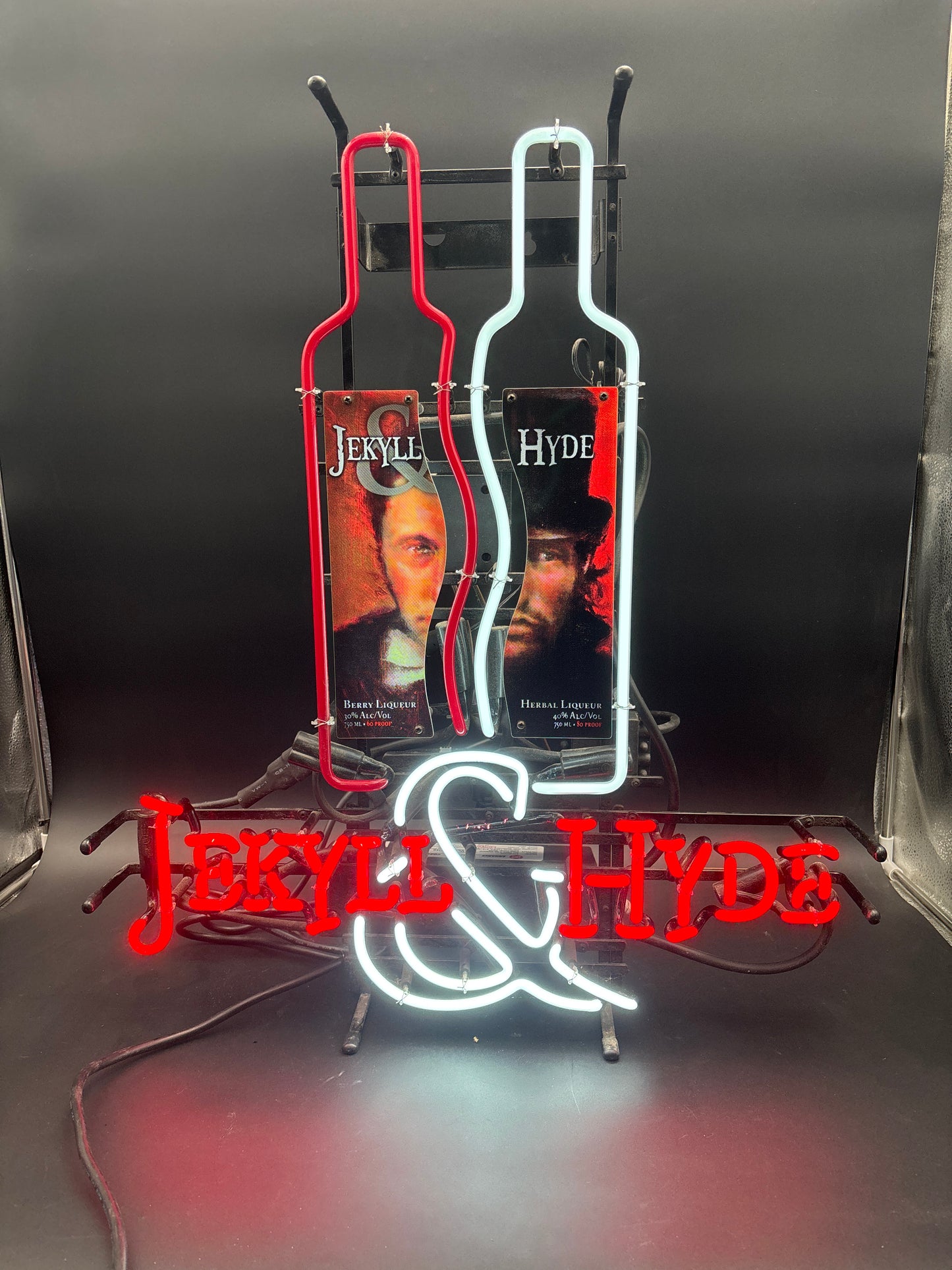 Jekyll & Hyde Motion Neon Sign