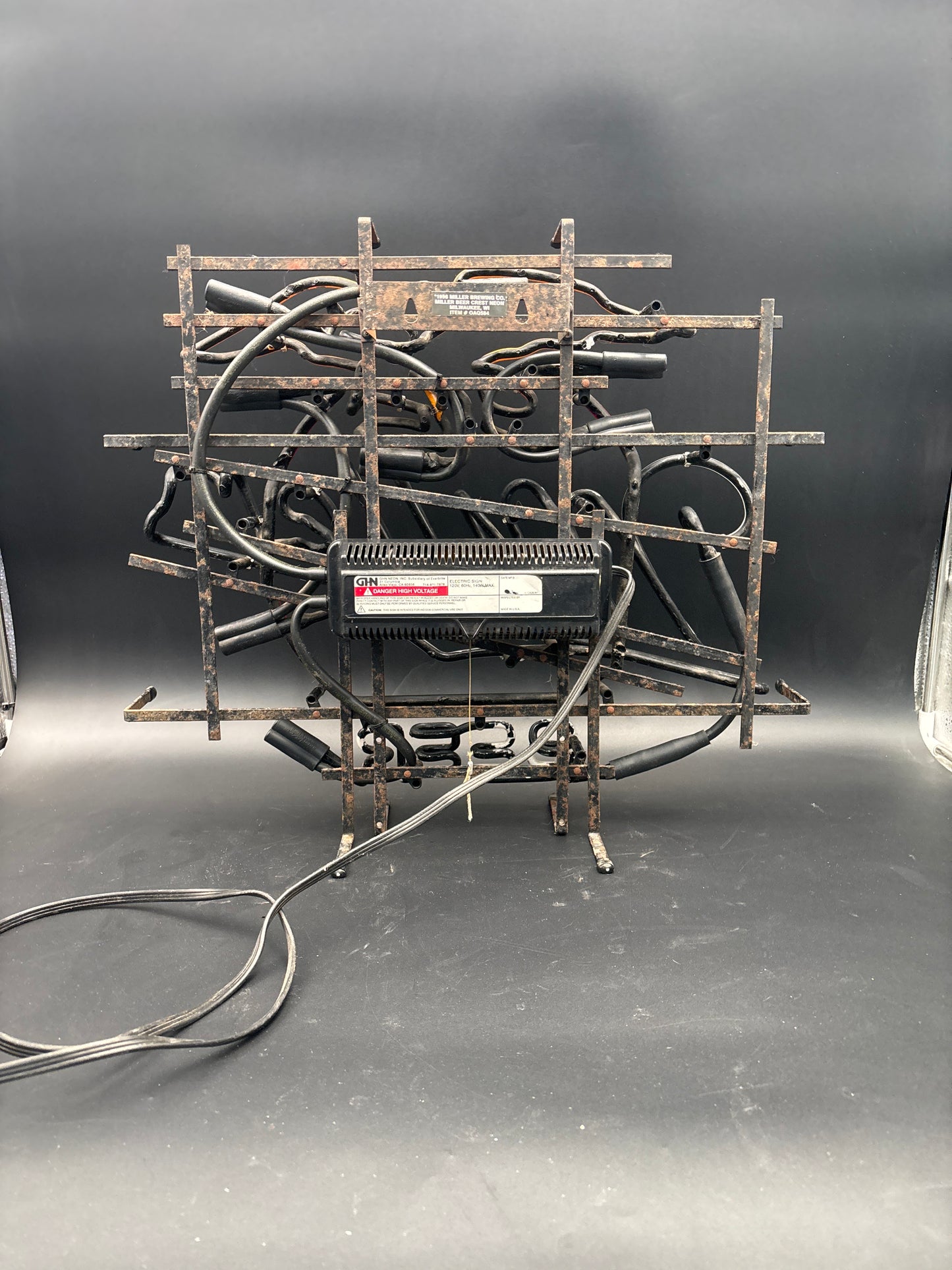 Miller Eagle Neon Sign