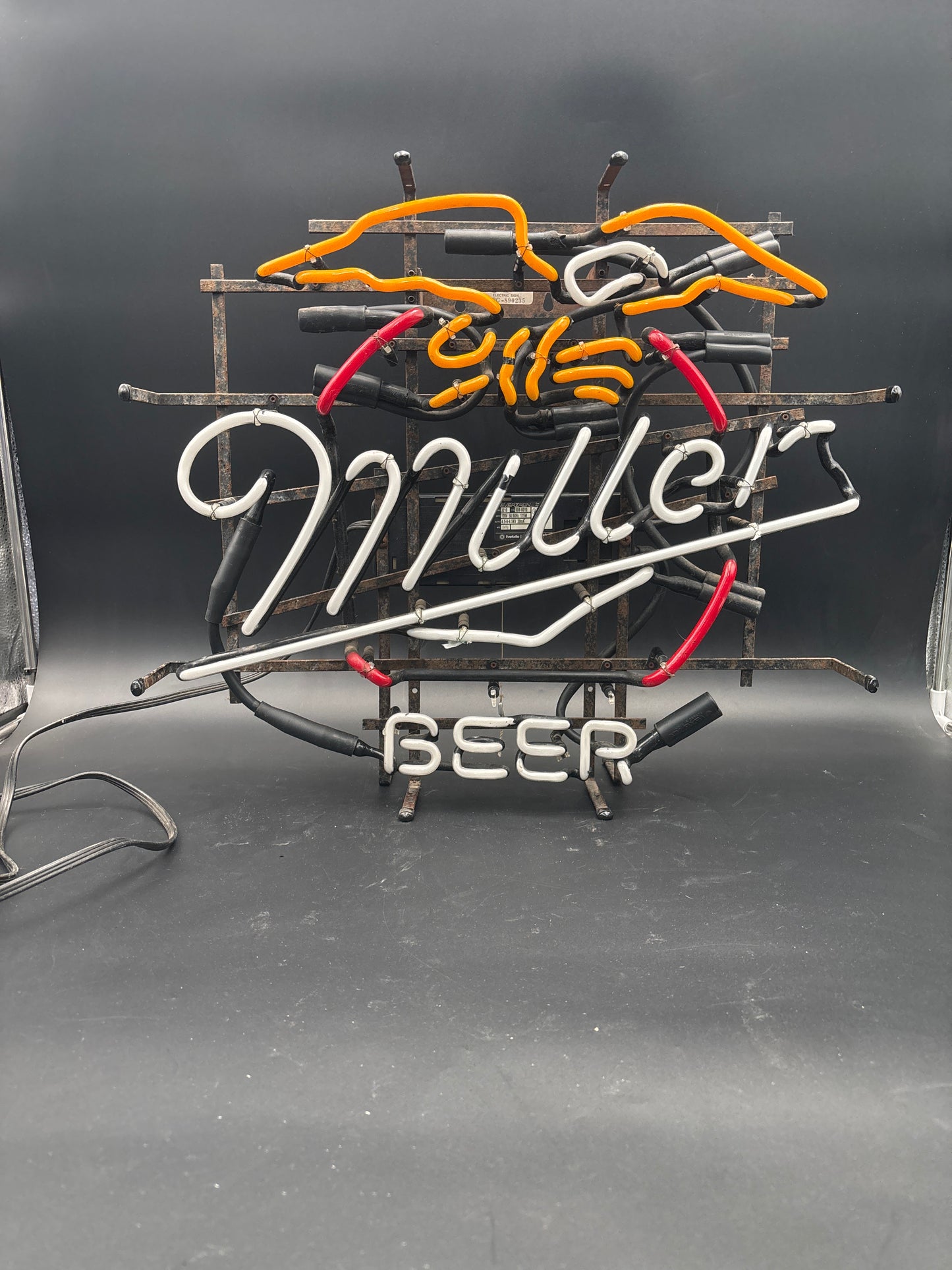 Miller Eagle Neon Sign