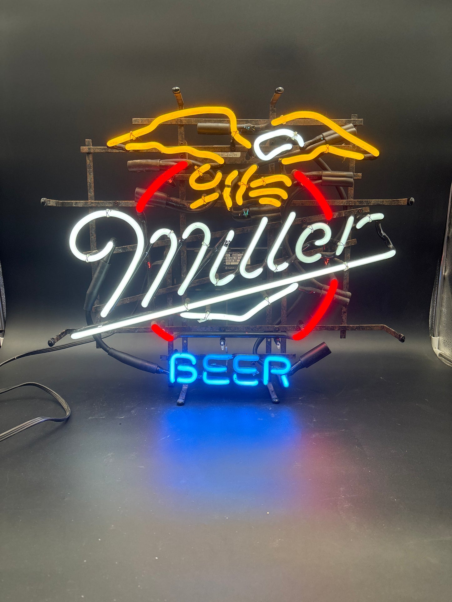 Miller Eagle Neon Sign