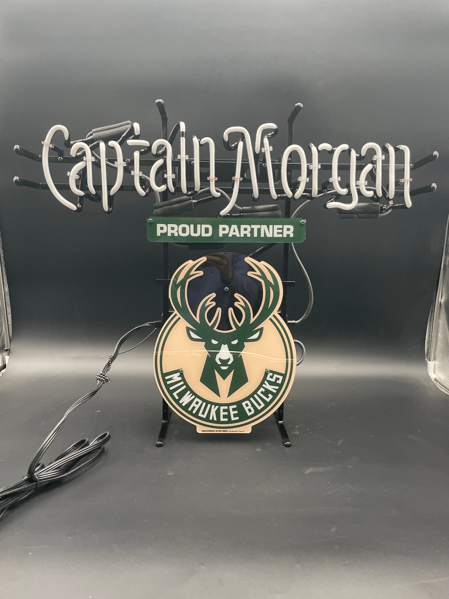 Captain Morgan Bucks Neon Sign