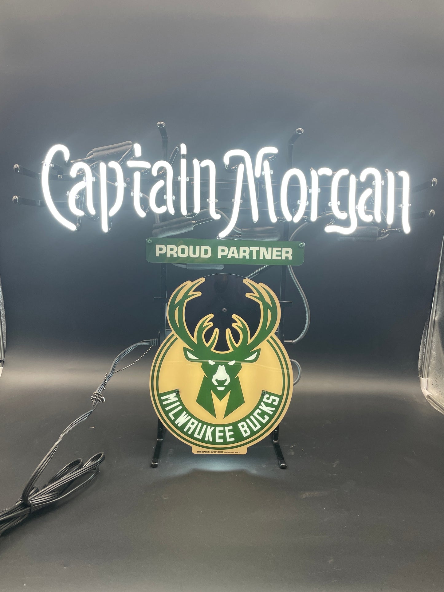 Captain Morgan Bucks Neon Sign