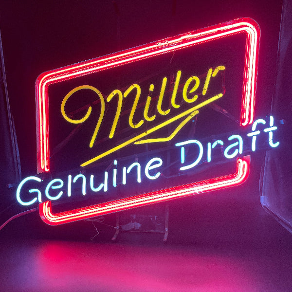 Miller Genuine Draft Neon Sign