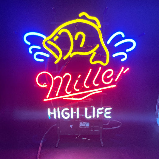 Miller High Life Fish Neon Sign