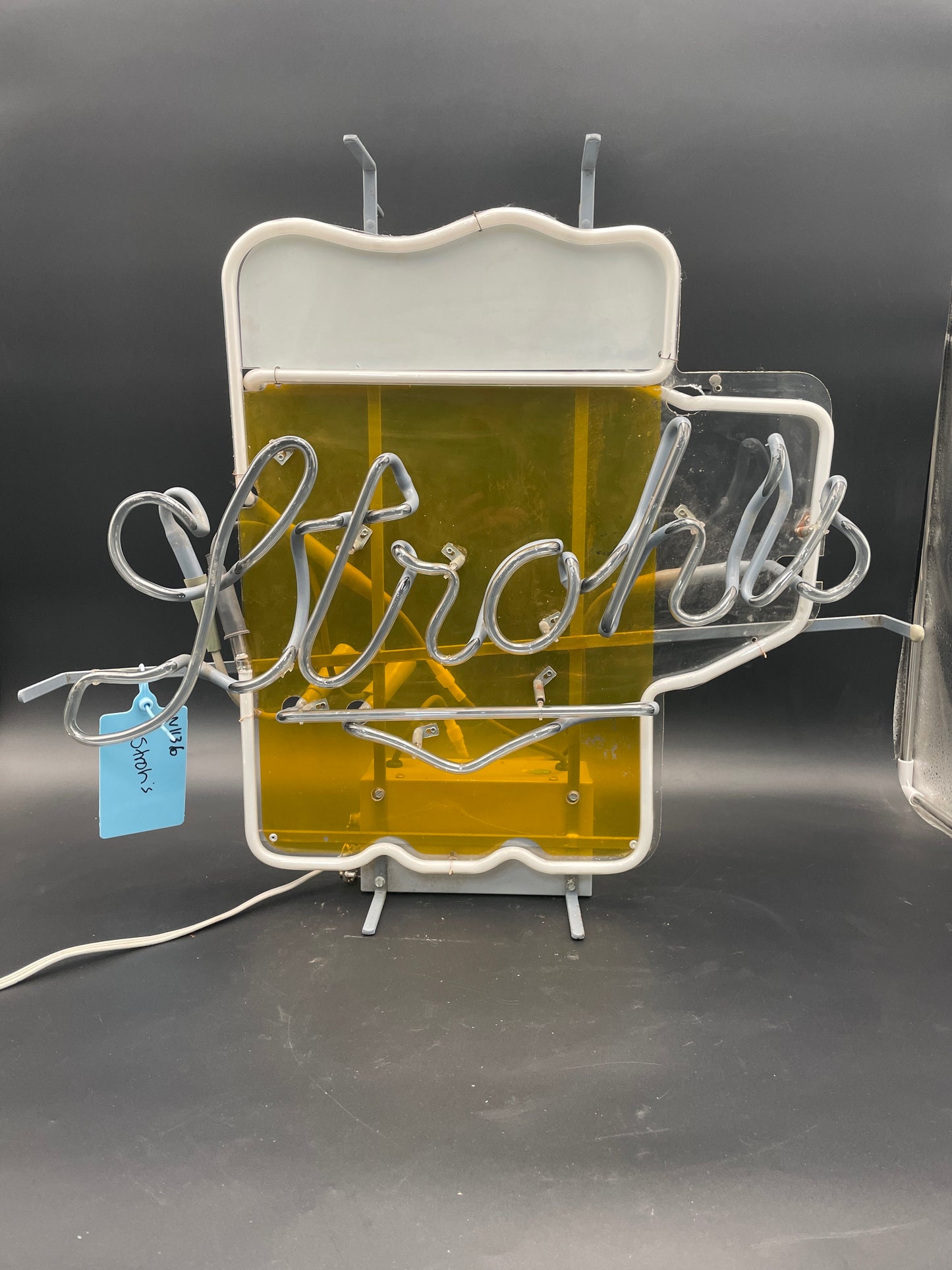 Vintage Stroh’s Neon Sign