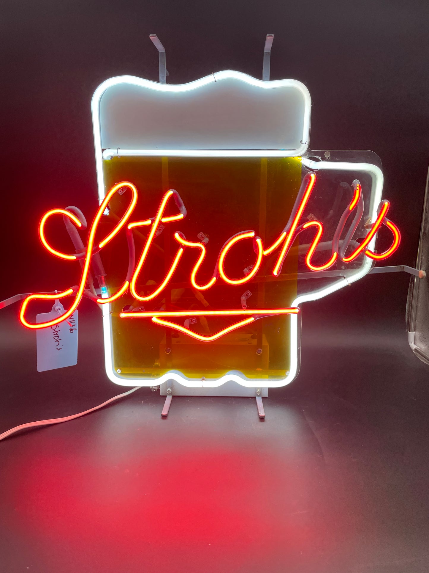 Vintage Stroh’s Neon Sign