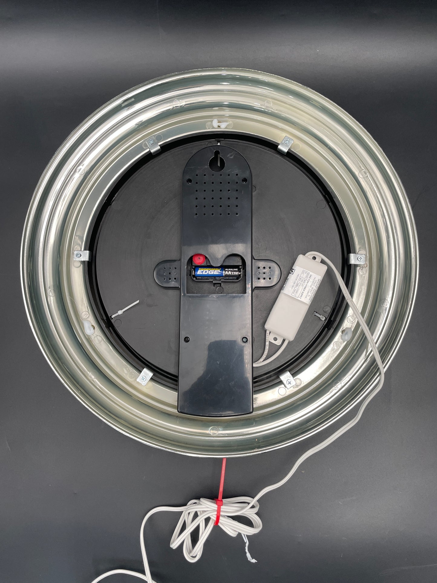 Busch Light Double-Ring Illuminated Clock